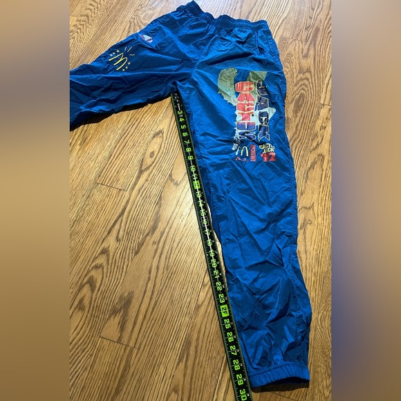 Travis Scott X Mcdonald's All American '92 Il Nylon Pants Blue - Picture 5 of 12